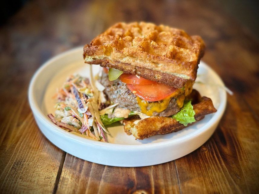 Фото позиции «Бельгийский бургер»