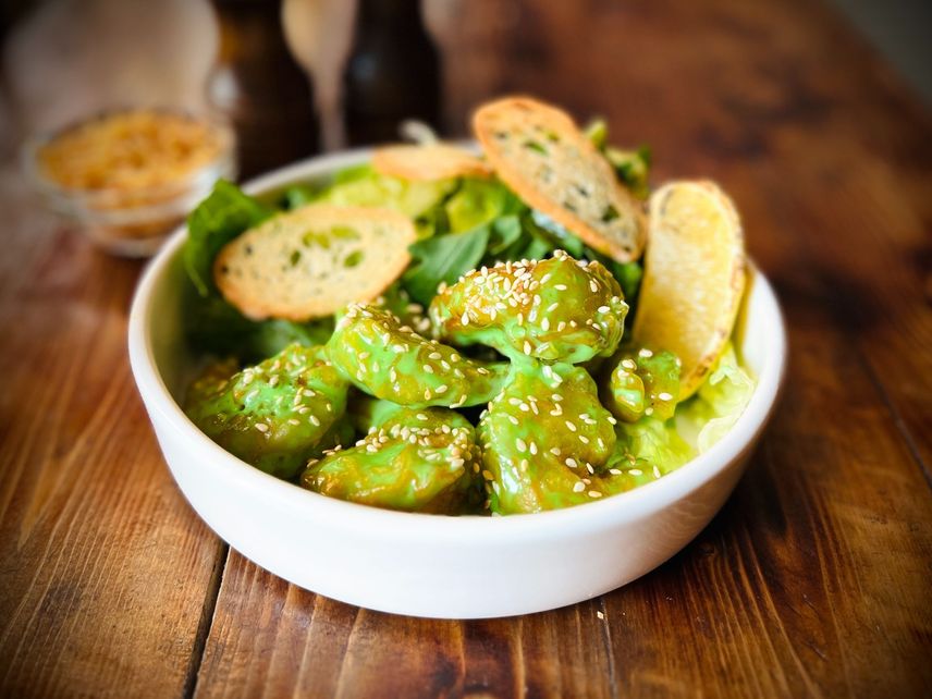 Фото позиции «Креветки+васаби»